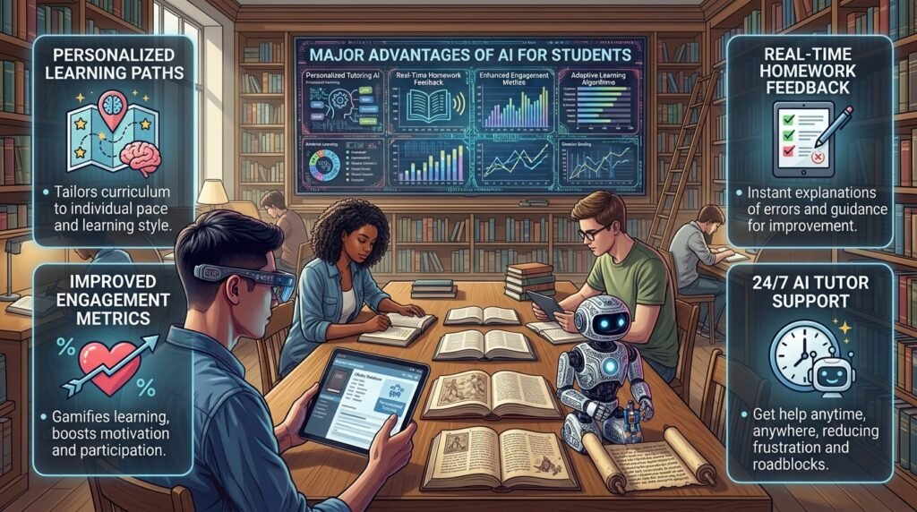 Advantages of AI for Students