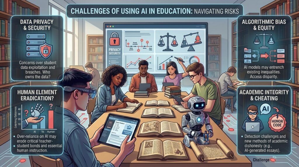 Challenges of Using AI in Education