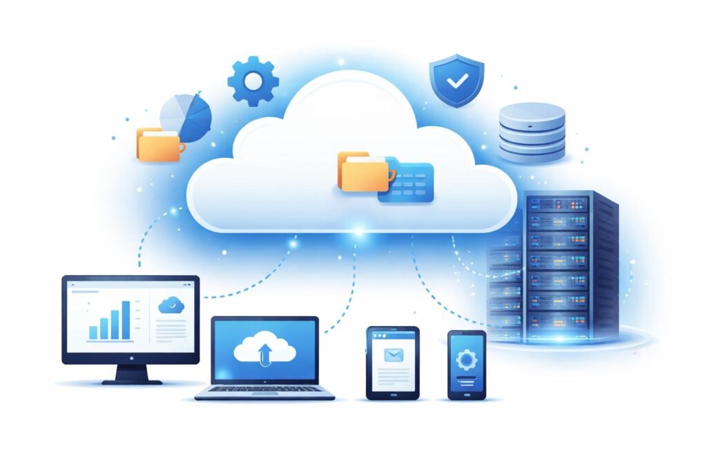 Cloud computing and data storage in Information Technology