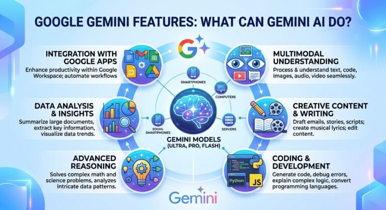 Google Gemini Features What Can Gemini AI Do