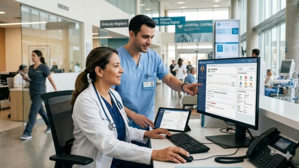Information Technology in healthcare electronic health records and hospital systems