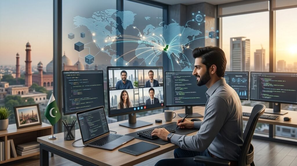 Remote Work From Pakistan