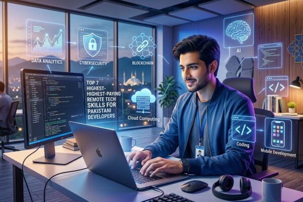 Top 7 Highest-Paying Remote Tech Skills for Pakistani Developers in 2026