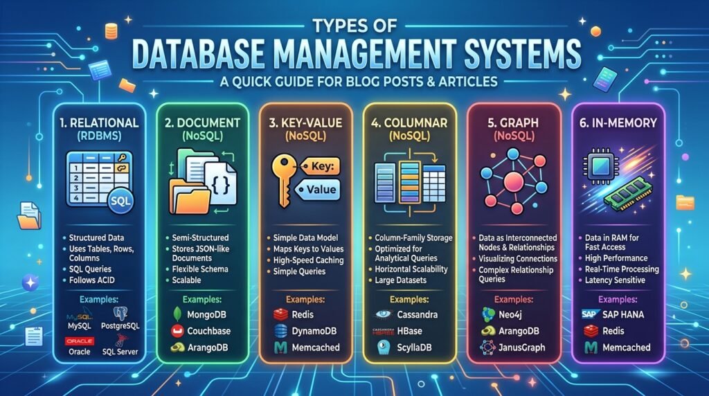 Types of Database Management Systems