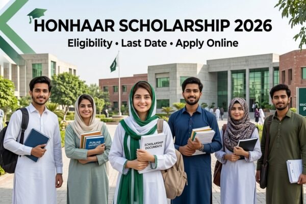 Honhaar Scholarship 2026: Eligibility, Benefits, Last Date to Apply and Online Registration