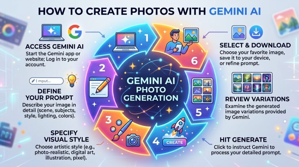 How to Create Photos With Gemini AI
