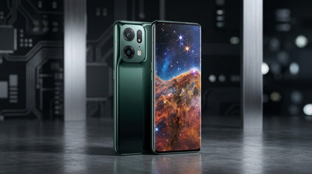 OPPO smartphone display