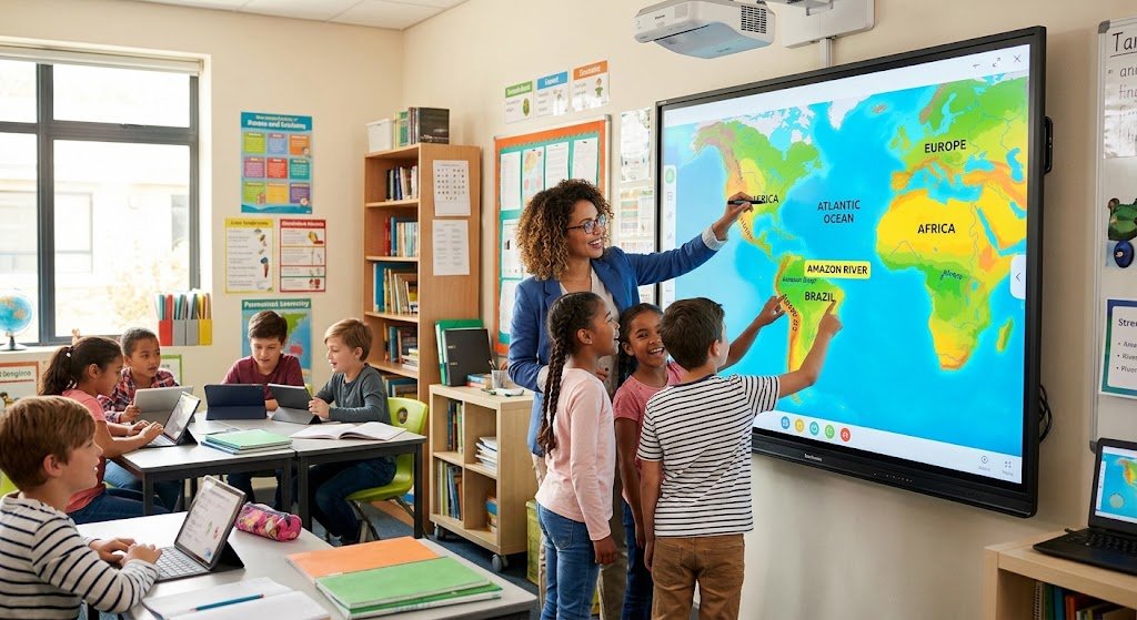 Digital Classrooms and Smart Boards