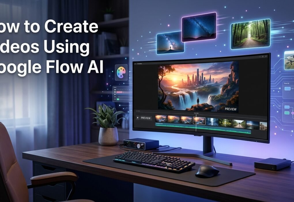 how to creat videos using google flow ai